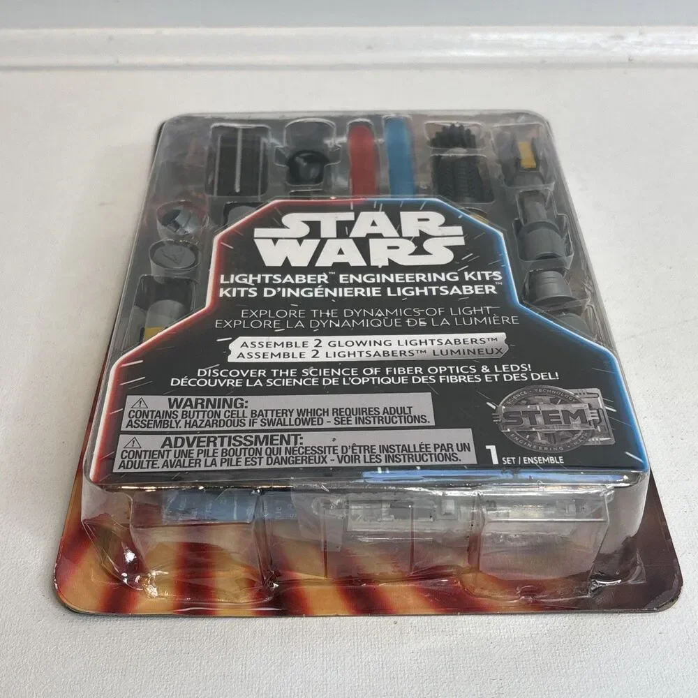 NIB Star Wars Lightsaber Engineering Kit by Disney-Dual Lightsabers With Poster!